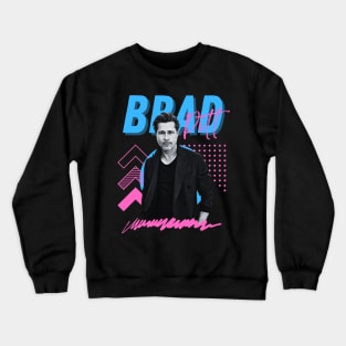 Brad pitt***original retro Crewneck Sweatshirt